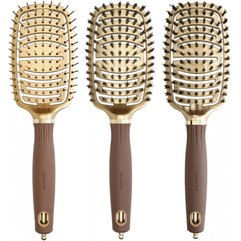 Щітка для волосся Olivia Garden Expert Care Flex Gold&Brown, фото 