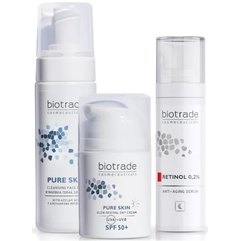 Набір для обличчя Інноваційна формула омолодження Biotrade Pure, фото 