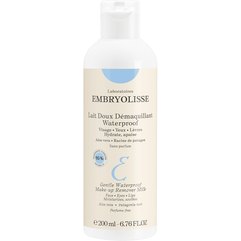 Нежное молочко для снятия водостойкого макияжа 4 в 1 Embryolisse Gentle Wp Make Up Remover Milk, 200 ml