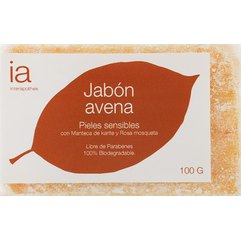 Мыло для лица и тела с экстрактом овса Interapothek Pieles Sensibles Jabon Avena, 100 g