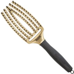 Щітка для укладання Olivia Garden Finger Brush Trinity Gold OGID1688, фото 