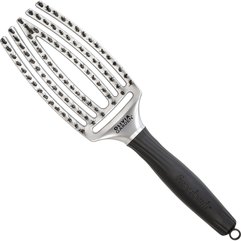Щетка для укладки Olivia Garden Finger Brush Trinity Silver OGID1690