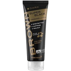 Лосьон для загара в солярии с меланином Tannymaxx Super Black Tanning Lotion, 125 ml
