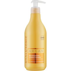 Питательный кондиционер для сухих и обезвоженных волос Unic Hyaluronic Argan Nourishing Conditioner, 500 ml