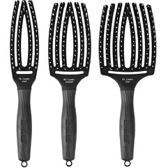 Щетка изогнутая продувная с комбинированной щетиной Olivia Garden Finger Brush Combo