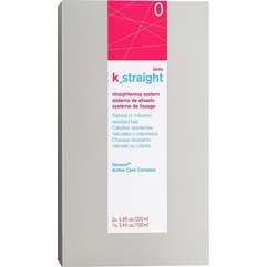 Комплекс для випрямлення жорсткого волосся з тепловою дією Lakme K.Straight Ionic Straightening System for Resistant Hair 0, фото 
