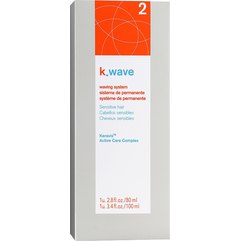 Двокомпонентна хімічна завивка для чутливого волосся Lakme K.Wave Waving System for Sensitive Hair 2, фото 