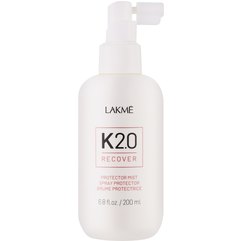 Захисний спрей для волосся Lakme K2.0 Recover Protector Mist, 200 ml, фото 