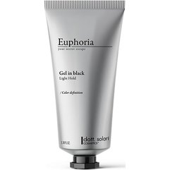 Гель для укладки черный Dott. Solari Euphoria Gel in black, 100 ml