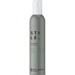 Мусс для объема сильной фиксации Dott. Solari Super foam Strong mousse, 300 ml