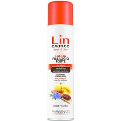 Лак для волосся з екстрактом насіння льону Parisienne Italia Semi Di Lino Hair Spray Strong Hold, 300 ml, фото 