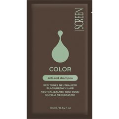 Шампунь для нейтралізації червоних відтінків Screen Color Enlive Anti-Red Shampoo, фото 
