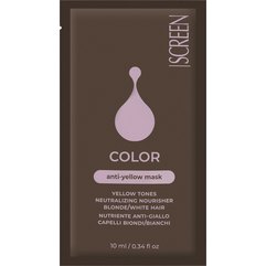 Маска для нейтралізації жовтих відтінків Screen Color Enlive Anti-Yellow Mask, фото 