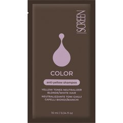 Шампунь для нейтрализации желтых оттенков Screen Color Enlive Anti-Yellow Shampoo
