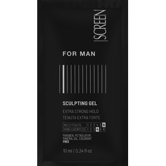 Гель экстрасильной фиксации для мужских волос Screen For Man Sculpting Gel