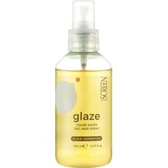 Спрей для защиты цвета волос Screen Purest Glaze Color Saver Veg Hair Spray, 150 ml