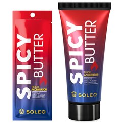 Ускоритель загара с эффектом согревания Soleo Spicy Butter Tingle
