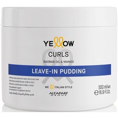 Незмивний крем-пудинг для кучерявого волоссяYellow Curls Leave-In Pudding, 500 ml, фото 