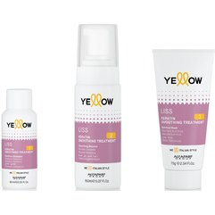 Комплекс для выпрямления волос Yellow Liss Keratin Smoothing Treatment