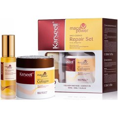 Набір для сухого та пошкодженого волосся Karseell Maca Power Essence Repair Set, фото 