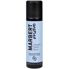Дезодорант-спрей антиперспирант Marbert Man Classic Steel Blue Antiperspirant Spray, 150 ml