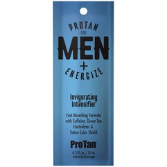 Лосьон для загара в солярии для мужчин Pro Tan Men + Energize Invigorating Intensifier