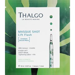 Маска ін‘єкція краси морська Миттєвий ліфтинг Thalgo Flash Lift Shot Mask, 1*20 ml, фото 