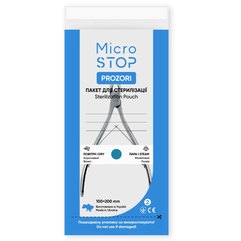 Крафт-пакеты PRO-зрачные с индикатором 4 класса Microstop, 100 шт