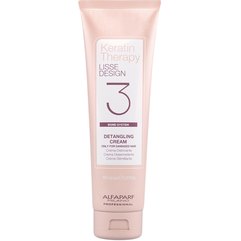 Крем для розплутування волосся Alfaparf Milano Lisse Design Keratin Therapy Detangling Cream, 125 ml, фото 