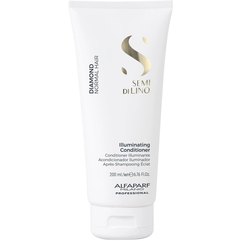 Кондиціонер для блиску волосся Alfaparf Milano Semi Di Lino Diamond Illuminating Conditioner, фото 