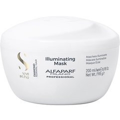 Маска для блиску волосся Alfaparf Milano Semi Di Lino Diamond Illuminating Mask, фото 