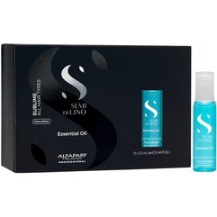 Масло зволожувальне Alfaparf Milano Semi Di Lino Diamond Sublime Essential Oil, 12х13 ml, фото 