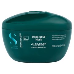 Маска для пошкодженого волосся Alfaparf Milano Semi Di Lino Reconstruction Reparative Mask, фото 