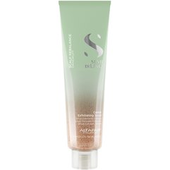 Скраб для шкіри голови від лупи Alfaparf Milano Semi Di Lino Scalp Rebalance Gentle Exfoliating Scrub, 150 ml, фото 