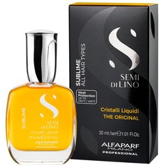 Жидкие кристаллы для волос Alfaparf Milano Semi di Lino Sublime Cristalli Liquid