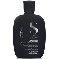 Детокс шампунь Alfaparf Milano Semi Di Lino Sublime Detoxifying Low Shampoo, фото 