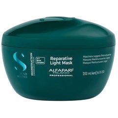 Маска для відновлення тонкого волосся Alfaparf Milano Semi Di Lino Reconstruction Reparative Light Mask, фото 