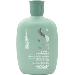 Шампунь для волосся проти лупи Alfaparf Semi Di Lino Scalp Rebalance Purifying Low Shampoo, фото 