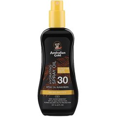 Australian Gold SPF30 Spray Oil with Carrot Сонцезахисний спрей з морквяним маслом, 237 мл, фото 