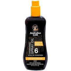 Солнцезащитный спрей с морковным маслом SPF6 Australian Gold SPF6 Spray Oil with Carrot, 237 ml