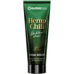 Сильный бронзер с маслом манго и маслом конопли SuperTan Hemp Chill, 200 ml