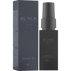 Увлажняющее масло для бороды и ухода за кожей после бритья id Hair Black Xcls Beard Oil, 30 ml