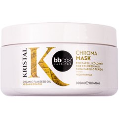 Маска для фарбованого волосся BBcos Kristal Chroma Mask, фото 