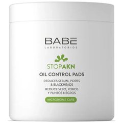 Тонизирующие диски-пады Babe Laboratorios Stop AKN Oil Control Pads, 60 шт