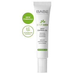 Интенсивный гель против акне локального применения Babe Laboratorios Stop AKN Spot Control Gel, 10 ml