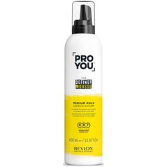 Мусс для волос средней фиксации Revlon Professional ProYou The Definer Medium Mousse, 400 ml
