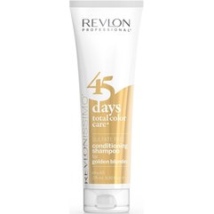 Шампунь-кондиционер золотистый блонд Revlon Professional Revlonissimo 45 Days Golden Blondes 2 in 1 Shampoo-Conditioner, 275 ml