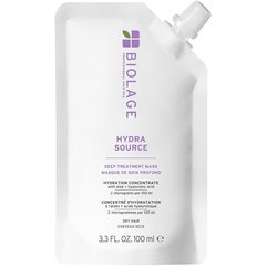 Маска для увлажнения сухих волос Biolage Hydra Source Deep Treatment Pack Hair Mask, 100 ml