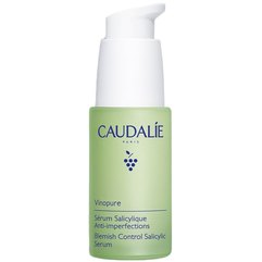 Сироватка для проблемної шкіри із саліциловою кислотою Caudalie Vinopure Blemish Control Salicylic Serum, 30 ml, фото 