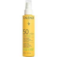 Сонцезахисний спрей для обличчя та тіла Caudalie Vinosun Protect Spray Invisible SPF50, 150 ml, фото 